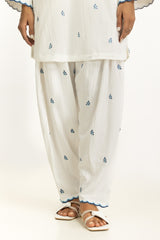 Yarn-dyed Embroidered Co-Ord Set IPST-55129