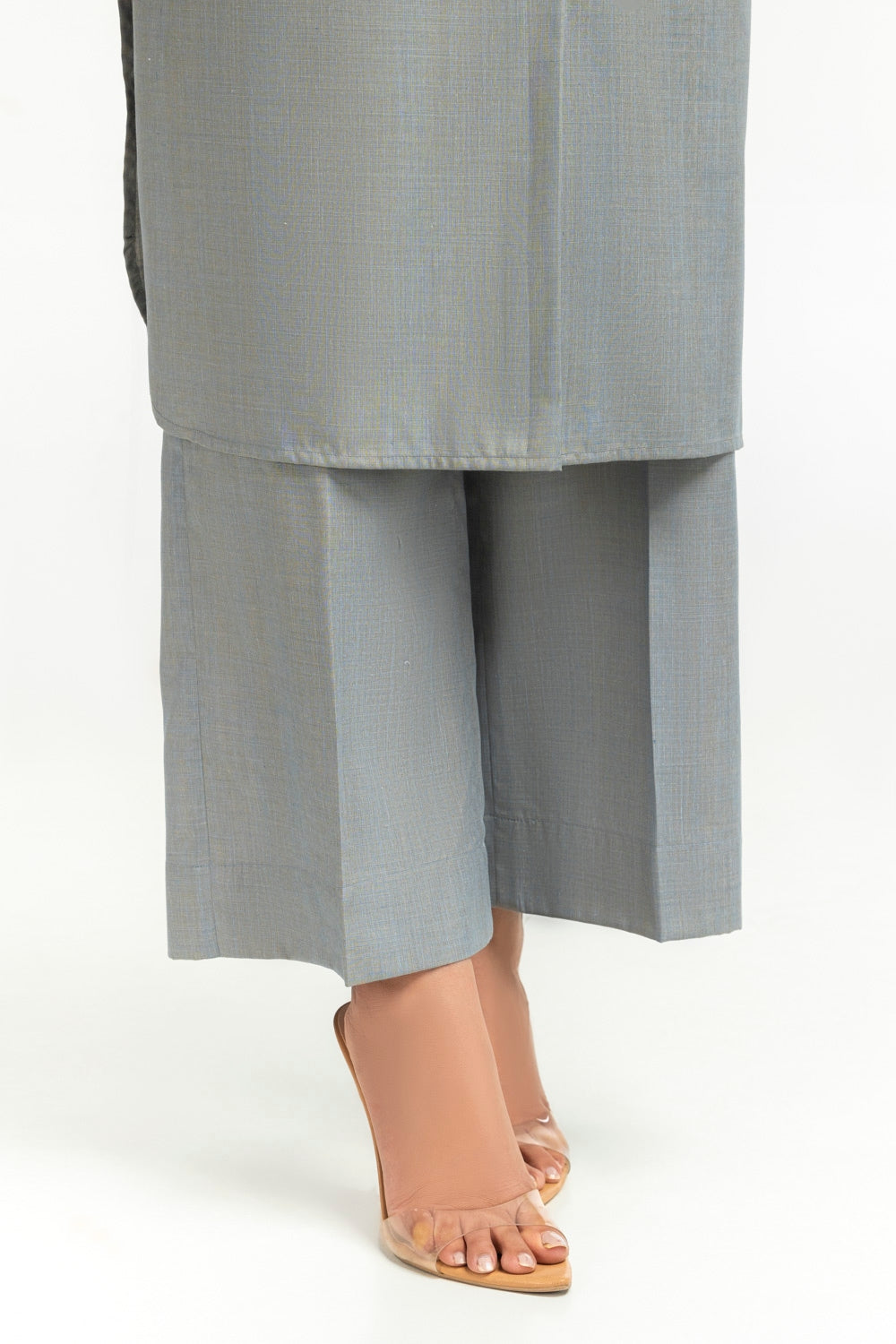 Yarn-dyed Two Tone Co-Ord Set  IPST-44564