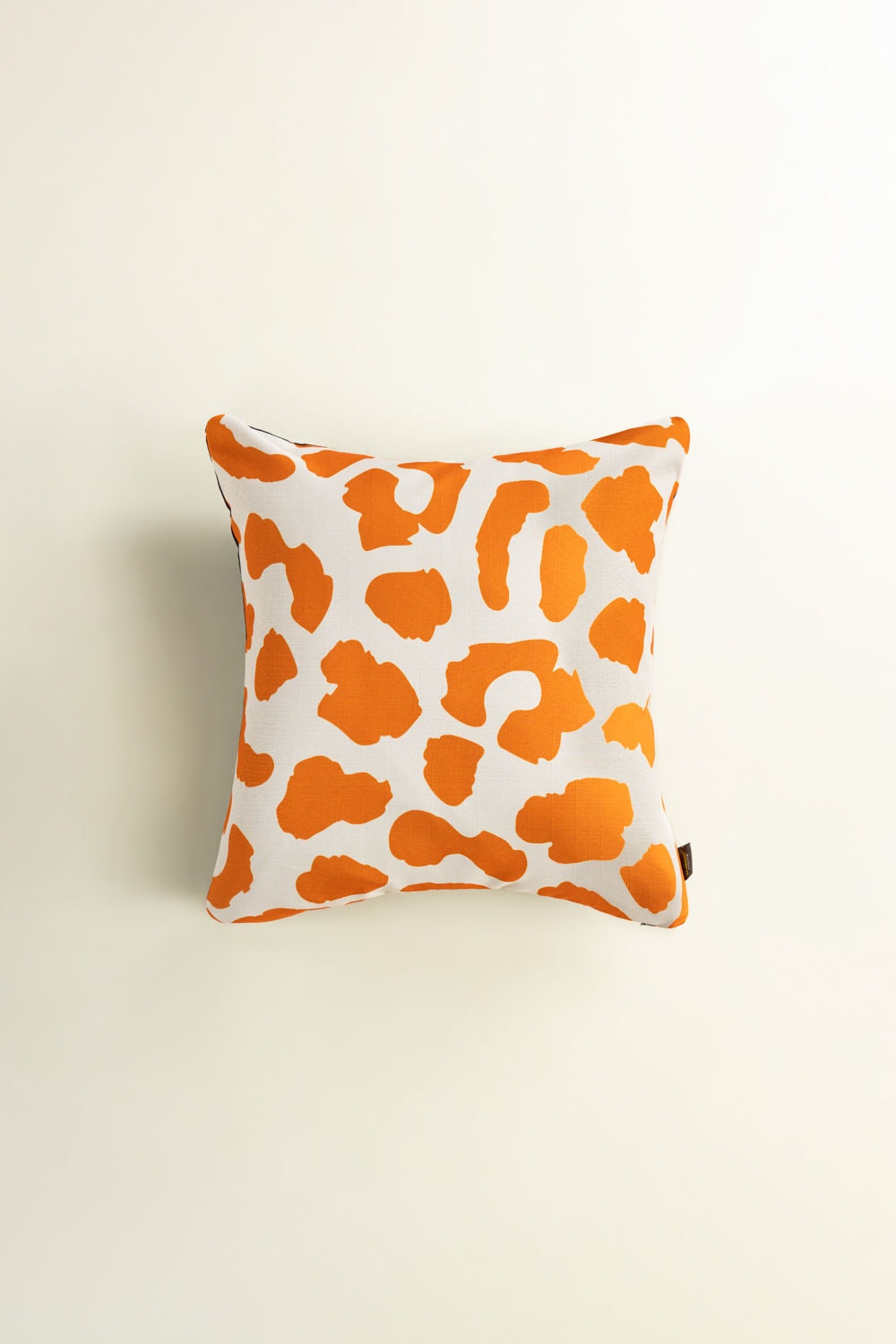 Yellow Strokes Digital Printed Cushion Cover