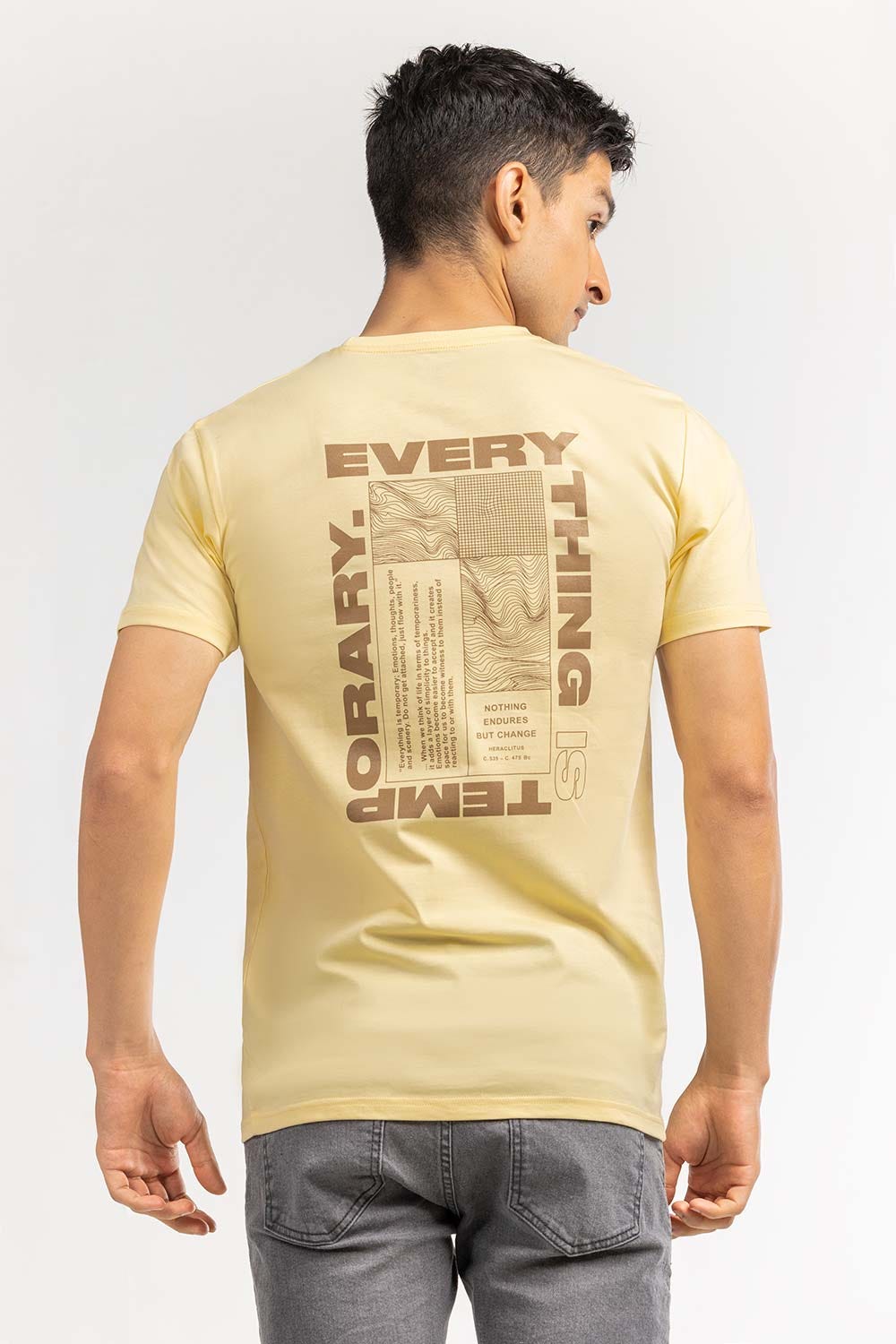 Yellow Fashion T-shirt JGP-D301