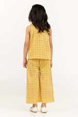 Toddler Girl Yellow Shirt TGWS-2210033 A