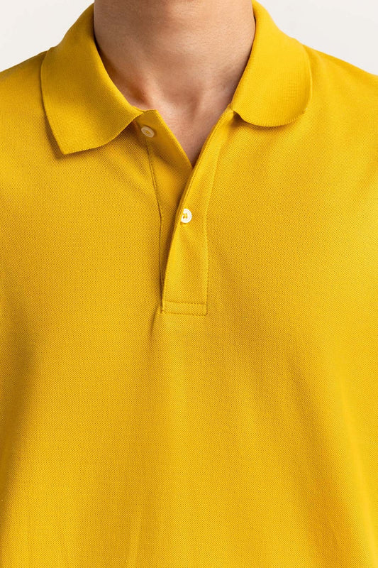 Yellow Signature Polo PS-SIGPK24-016