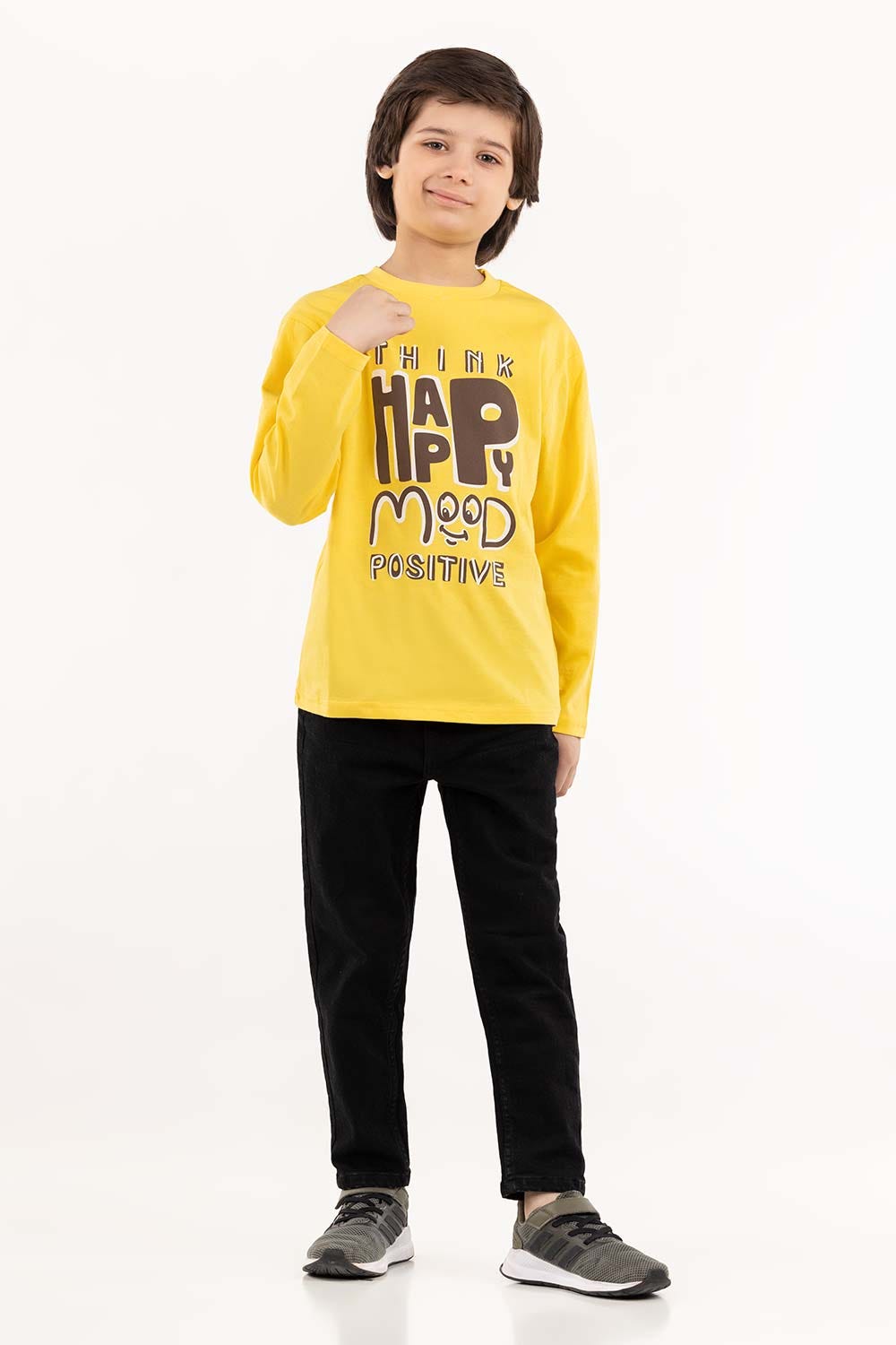 Toddler Boy Yellow T-Shirt 224-513-024
