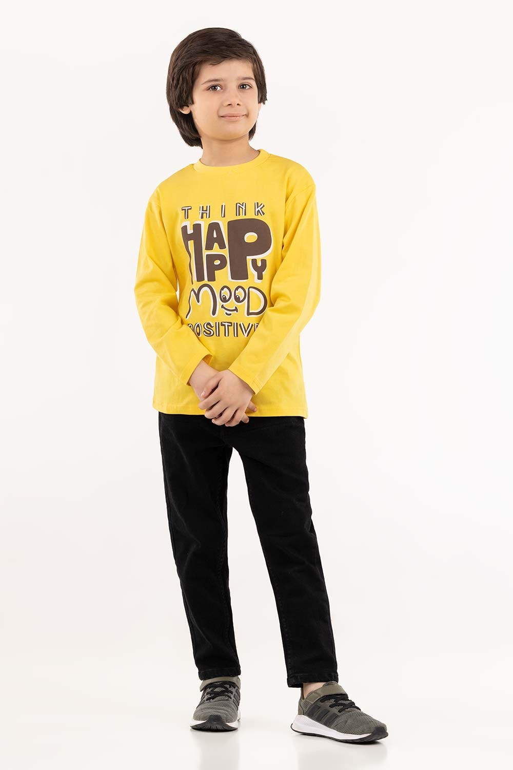 Toddler Boy Yellow T-Shirt 224-513-024