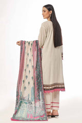 3 Piece Unstitched Printed Lawn Suit CLP-42133