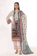 3 Piece Unstitched Printed Lawn Suit CLP-42133