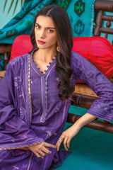 3 Piece Embroidered Lawn Unstitched Suit CL-1288