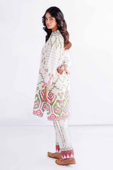 2 Piece Unstitched Jacquard Printed Suit with Lawn Trouser JT-42011