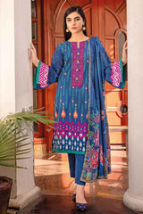 2 Piece Unstitched Digital Printed Lawn Shirt Dupatta TL-345