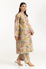 Zari Stripe Printed Co-Ord Set IUSTTS-1108