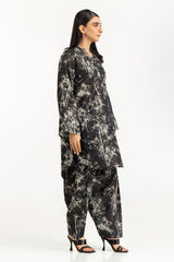 Zari Stripe Printed Co-Ord Set IUSTTS-1120