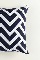 AW-23 ZIG ZAG Screen Printed Cushion Cover