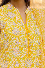 3 Piece Corduroy Block Printed Suit WGK-CRW-SP-2858s