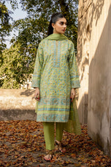 3 Piece Corduroy Block Printed Suit WGK-CRW-SP-2861s