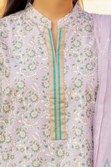 3 Piece Corduroy Block Printed Suit WGK-CRW-SP-2856s