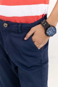 Junior Boy Bellwether Blue Basic Trouser JBNB-2210010 C
