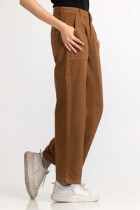 Brown Basic Trouser WM-JNS-WS23-010
