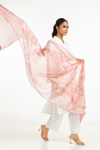 Cambric Schiffli Embroidered Shirt And Dupatta IPSD-44425