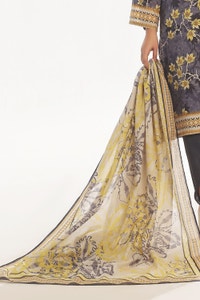 3 Piece Unstitched Printed Lawn Suit CLP-52019