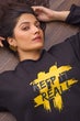 Slogan Print Sweatshirt WGKN-W21-002 A