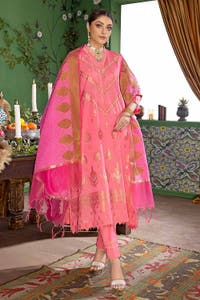 3 Piece Jacquard Unstitched Suit MJ-32020