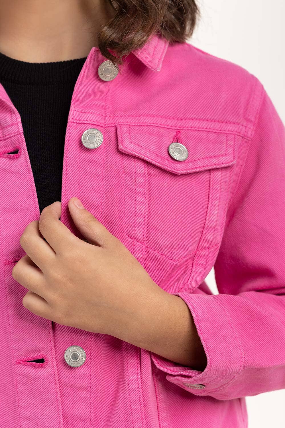 MINI RODINI Denim Jacket Girl 3-8 years online on YOOX United States