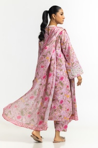 Printed viscose With embroidery Co-Ord Set IPST-44347