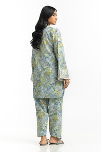 Printed viscose With embroidery Co-Ord Set IPST-44348