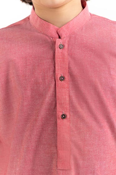 Raspberry Basic Kurta KR-KPLN22-052