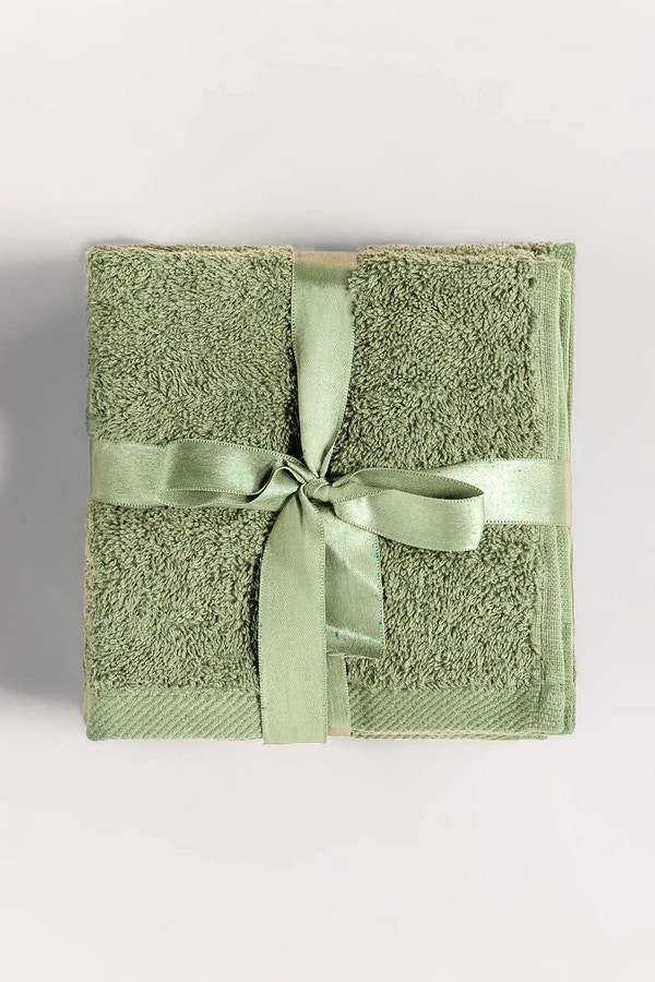 Tendril Combed Face Towel 4 Pcs Set