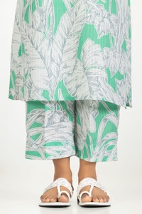 Textured Dobby Printed Co-Ord Set with Embroidered IPST-44711