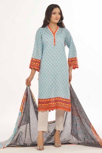 2 Piece Unstitched Lawn Suit TLP-42018